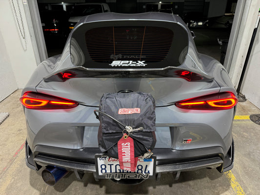 SP1-X True 4" Full Titanium Single Exit Exhaust system for A90 Supra